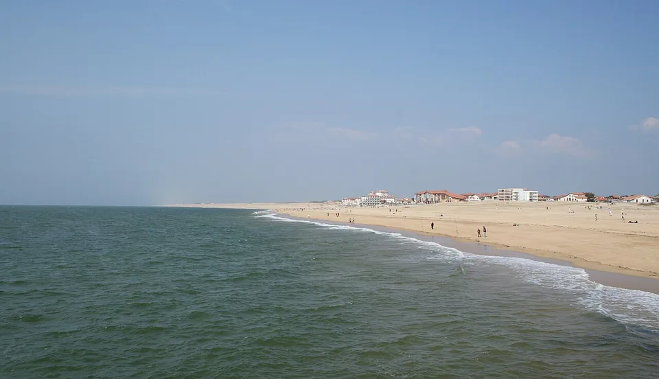 Plage d’Hossegor dans les Landes